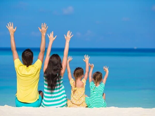 ejemplos de metas financieras familia en la playa